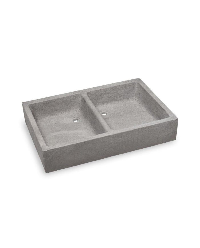 Pileta Decorativa Mirto de hormigón, punto de agua y lavadero de jardín - Vetonek