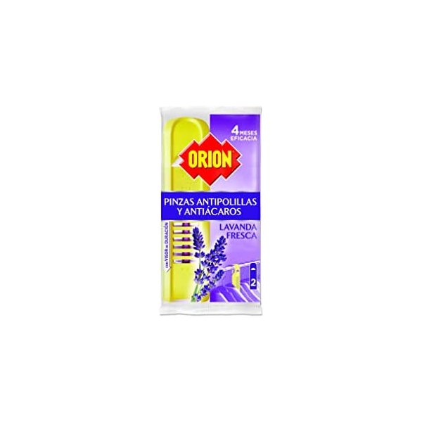Pinzas antipolillas Orion con aroma a lavanda - Pack 2 uds Vetonek