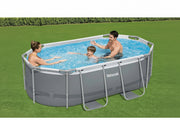 Piscina desmontable tubular Ovalada - Vetonek