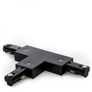Conector T Carril Bifásico Negro — Vetonek