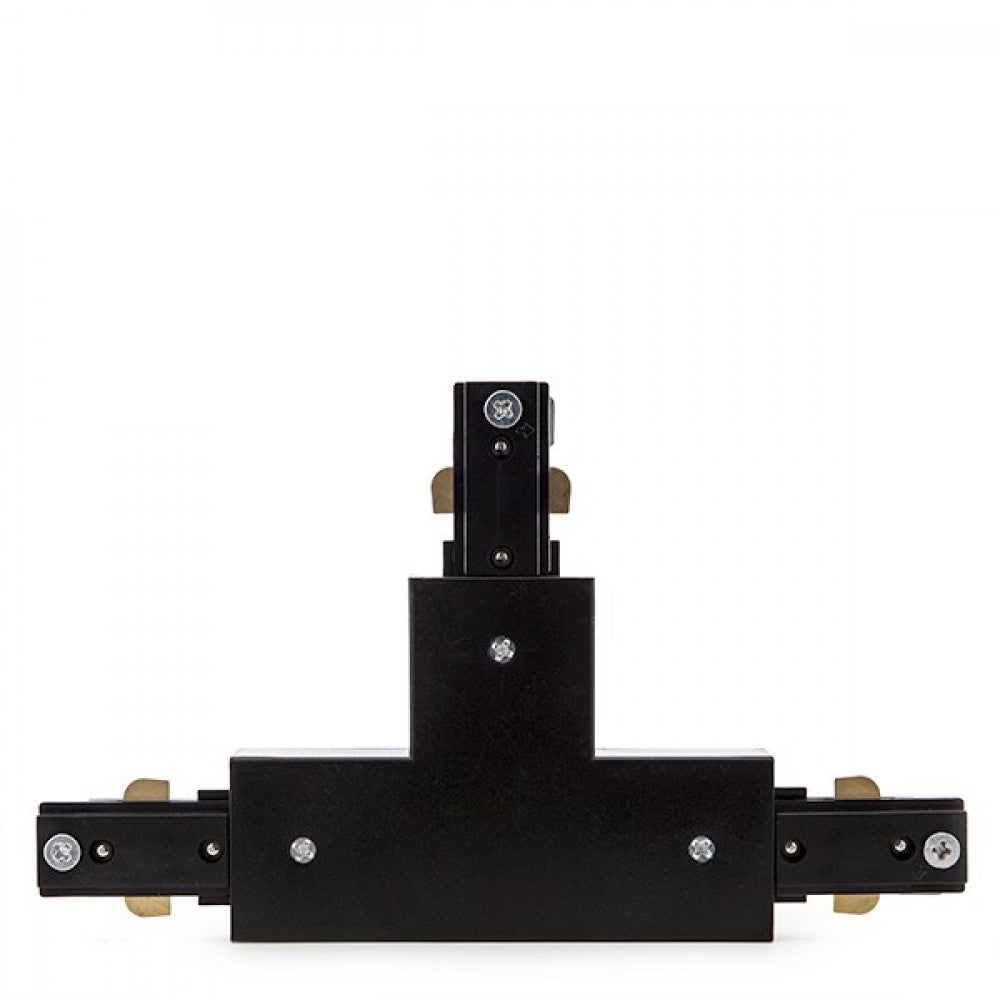 Conector T Carril Bifásico Negro — Vetonek (2)