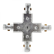 Conector X Carril Bifásico Blanco — Vetonek (2)