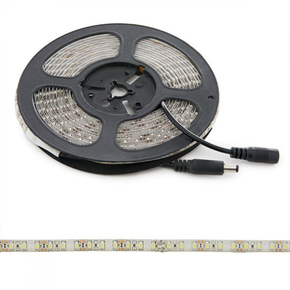 Tira de 600 LEDs 48W 2.400Lm CRI85 6000ºK SMD3528 12VDC IP65 x5M — Vetonek