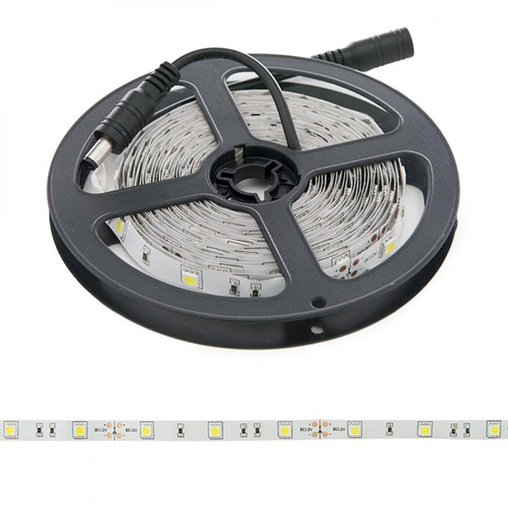 Tira de 150 LEDs 36W 2.100Lm CRI85 6000ºK SMD5050 12VDC x5M — Vetonek