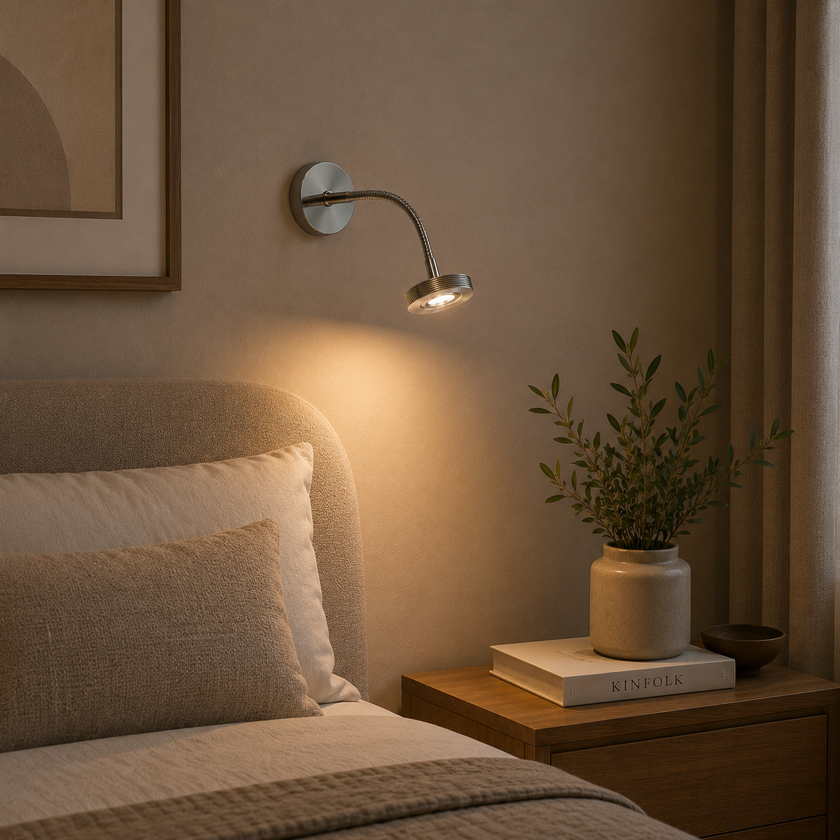 Aplique LED 2W 180Lm 4200ºK Lydia — Vetonek