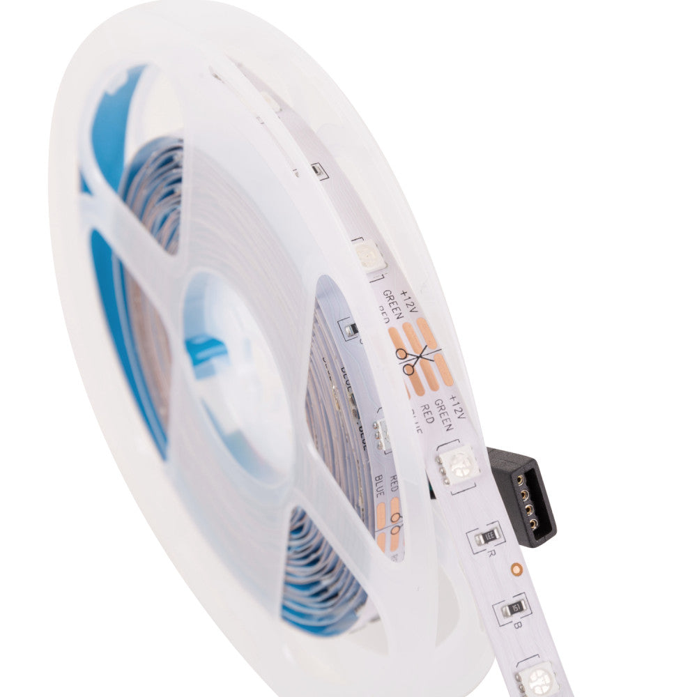 Tira de 150 LEDs 36W 2.100Lm SMD5050 12VDC RGB IP33 x5M — Vetonek (5)