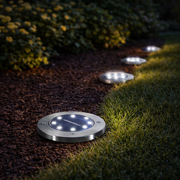 Luz LED Jardin 6000ºK "Solar" IP65 Sensor Luz — Vetonek