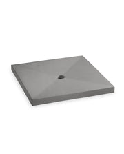 Plato de ducha de hormigón 80x80, ducha de exterior para piscina y jardín - Vetonek