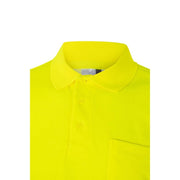 Polo de alta visibilidad manga corta cinta segmentada Velilla 305522, detalle - Vetonek
