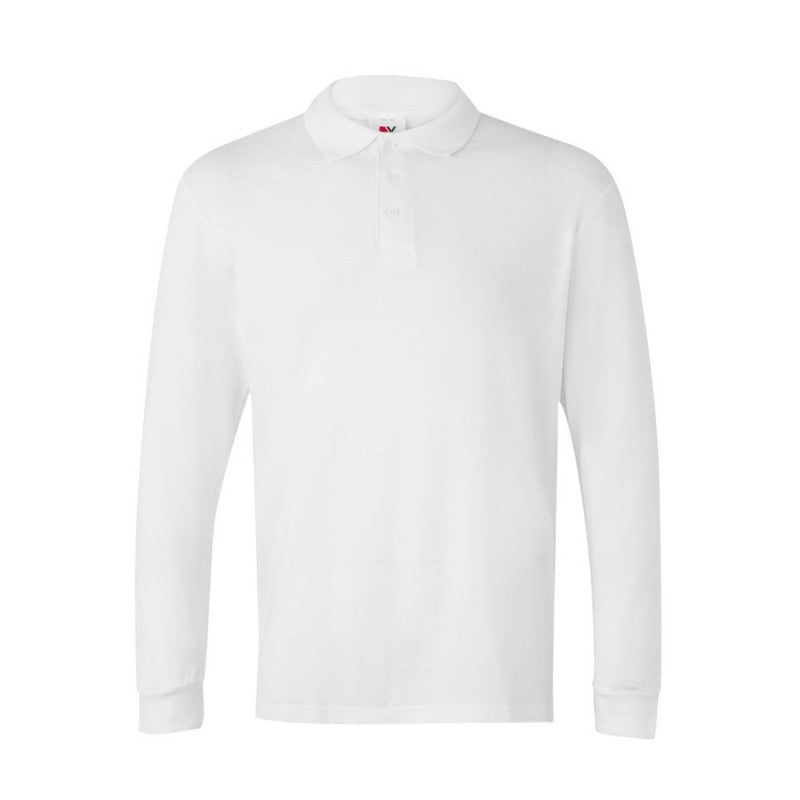Polo de trabajo de manga larga en piqué Velilla 105503 - Vetonek