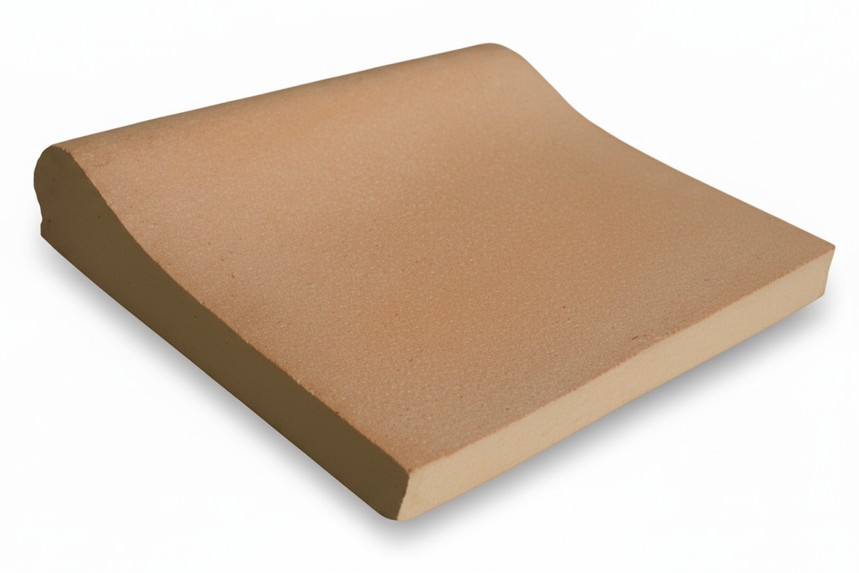 Pool coping stone in salmon color
