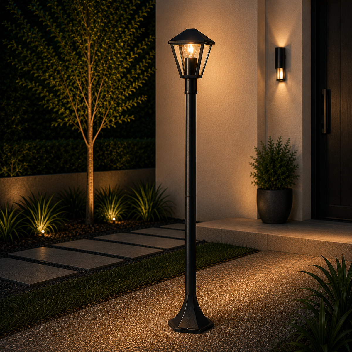 Báliza Exterior RABALUX "Paravento" 1xE27 IP44 — Vetonek