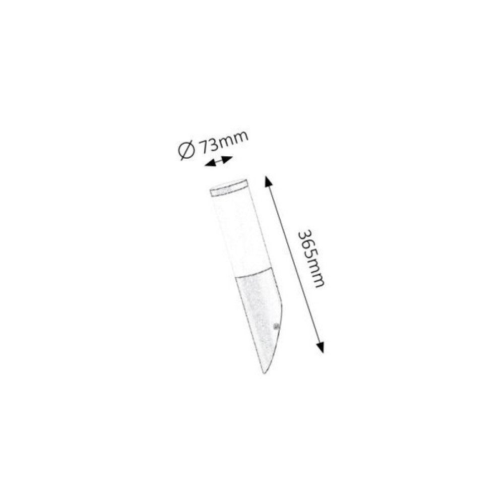 Aplique LED Exterior RABALUX "Torche noire" 1xE27 IP44 — Vetonek (3)