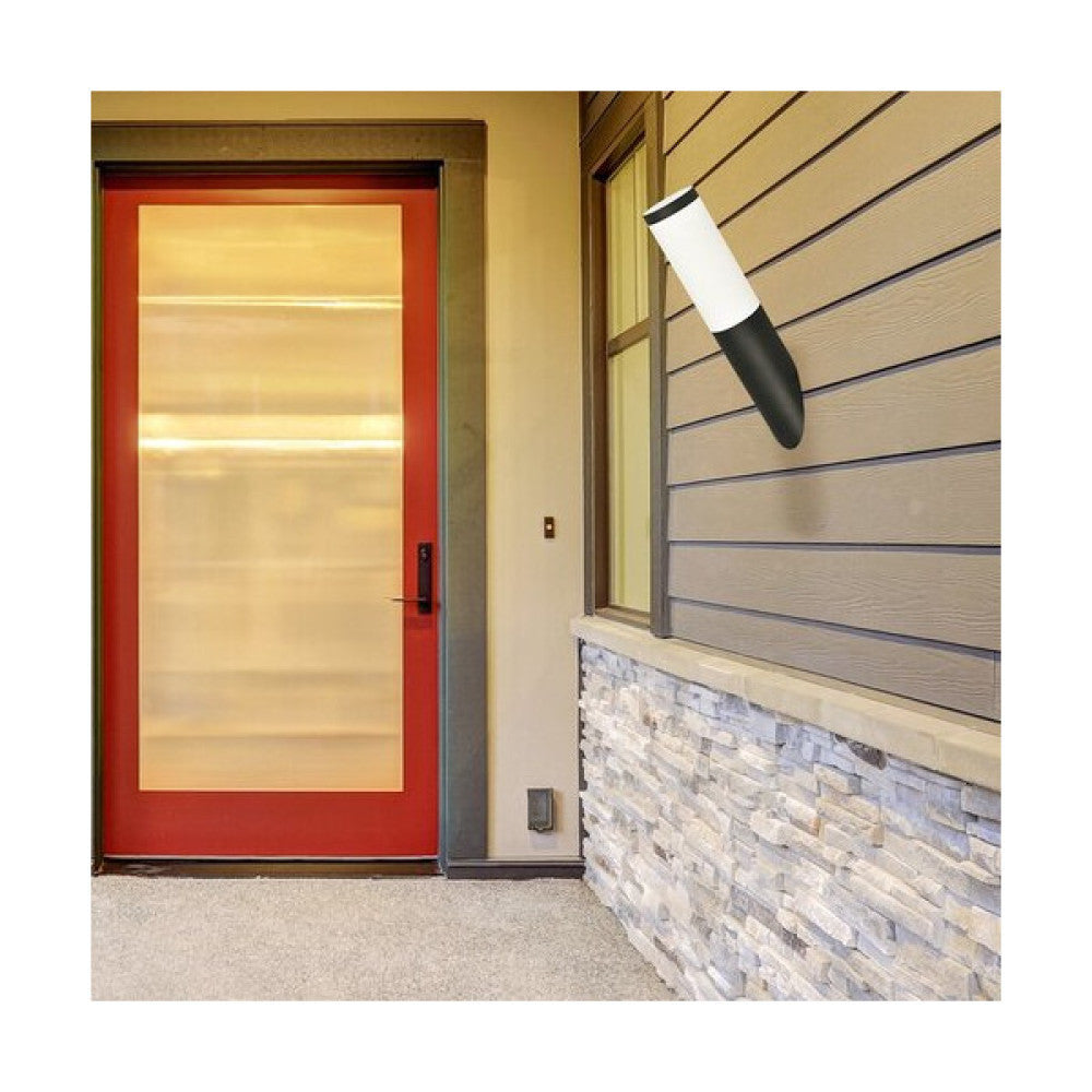 Aplique LED Exterior RABALUX "Torche noire" 1xE27 IP44 — Vetonek (4)