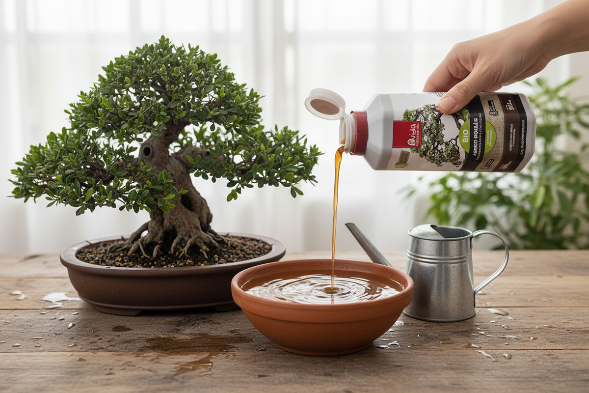 Abono bonsáis BIO 500 ml · crecimiento sano y controlado
