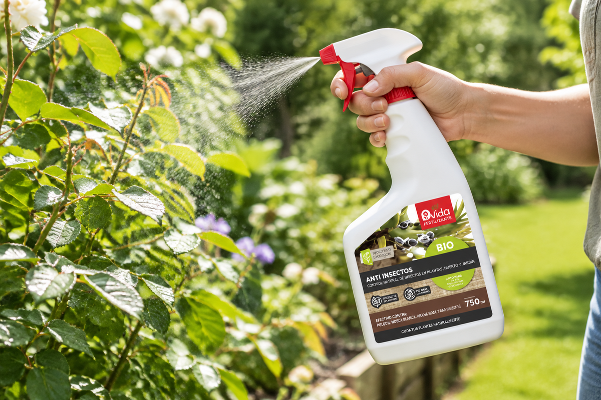 Anti insectos BIO 750 ml · pulgón, escarabajo y araña