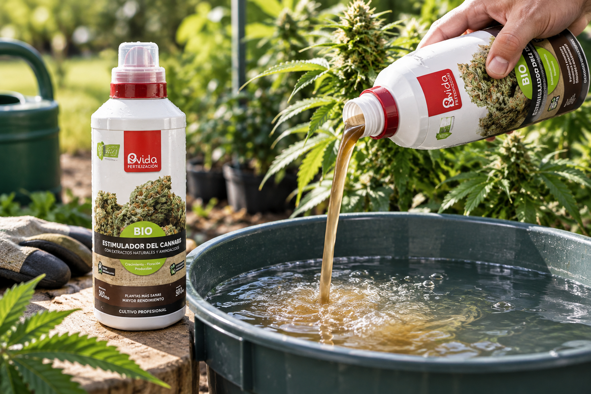 Bioestimulador del cannabis BIO 500 ml · más resina y terpenos