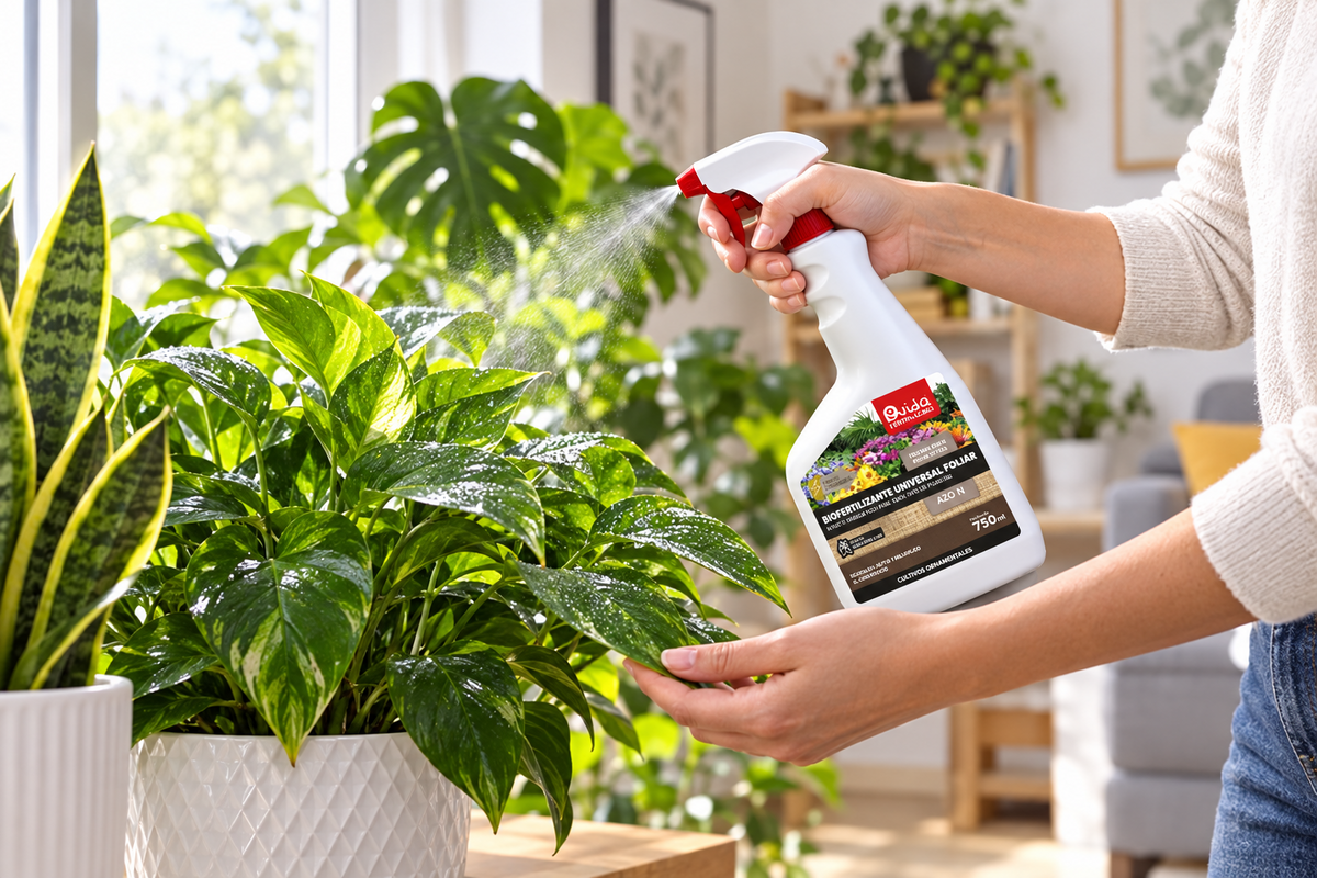 Biofertilizante universal foliar 750 ml · recuperador con tecnología AZO-N