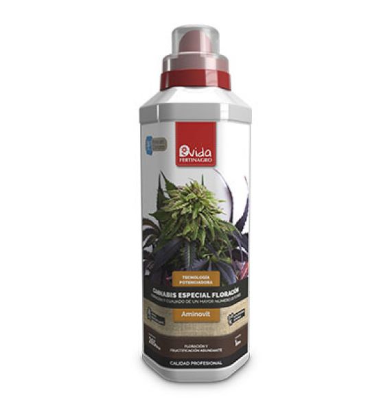 Spezialdünger für Cannabis Blüte Fertinagro Vida 1 L