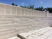 Muro con Revestimiento Funes tipo ladrillo romano