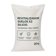 Revitalizador Suelos X3 Silicio | Cal Dolomita + Yeso + Basalto Vetonek piedra jardin