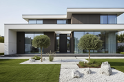 White Granite Rock Gabions - Vetonek