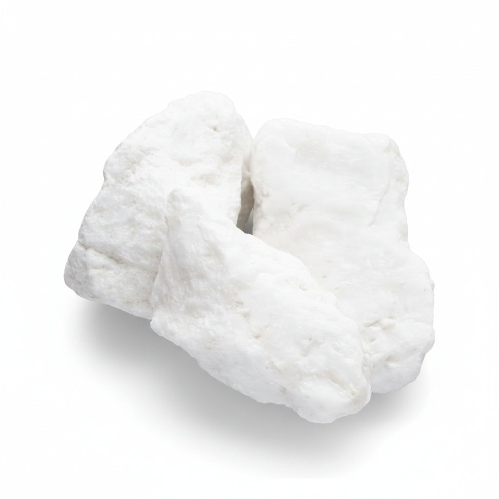 rochas de quartzo branco para Gabiões