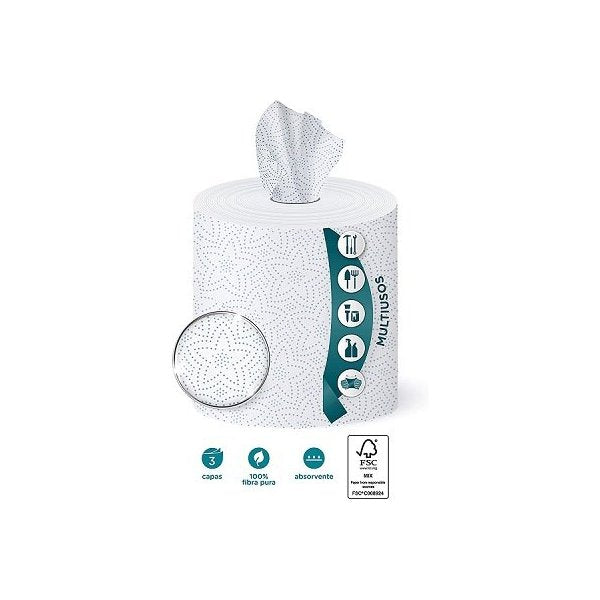 Rollo multiusos súper absorbente Amoos Strong - 1 kg Vetonek