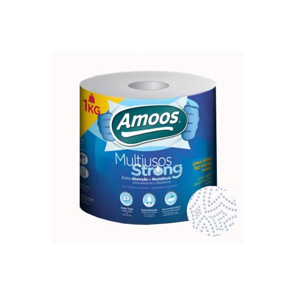 Rollo multiusos súper absorbente Amoos Strong - 1 kg Vetonek