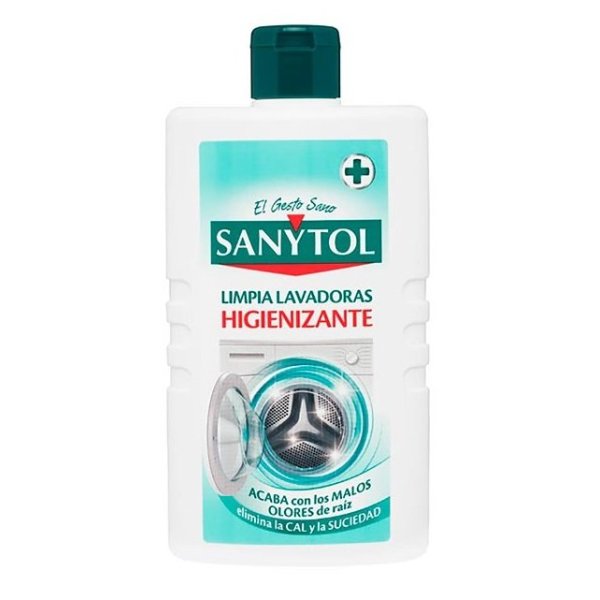Sanytol limpia lavadora 250 ml - elimina olores y suciedad Vetonek