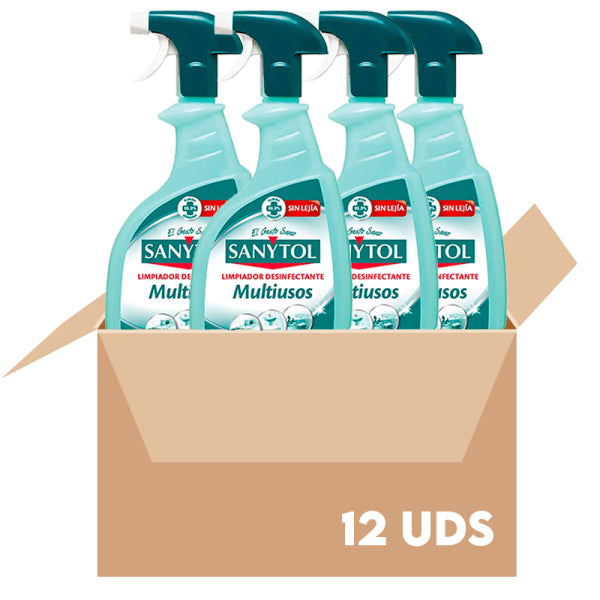 SANYTOL Limpiador Desinfectante Multiusos Sin Lejía - 750 ml Vetonek