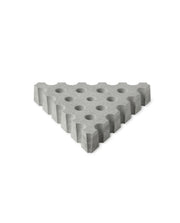 Adoquín Chinchón Triangular de hormigón, pavimento modular geométrico para exteriores - Vetonek