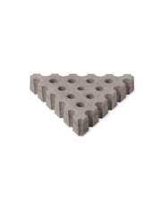 Adoquín Chinchón Triangular de hormigón, pavimento modular geométrico para exteriores - Vetonek