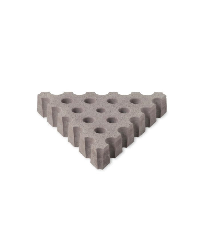 Adoquín Chinchón Triangular de hormigón, pavimento modular geométrico para exteriores - Vetonek