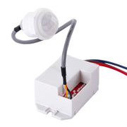 Sensor PIR Movimiento Empotrar Mini 140º ►300W — Vetonek