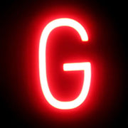 Letra LED Neon G Ancho 100mm Alto 161mm Fondo 38mm — Vetonek (2)
