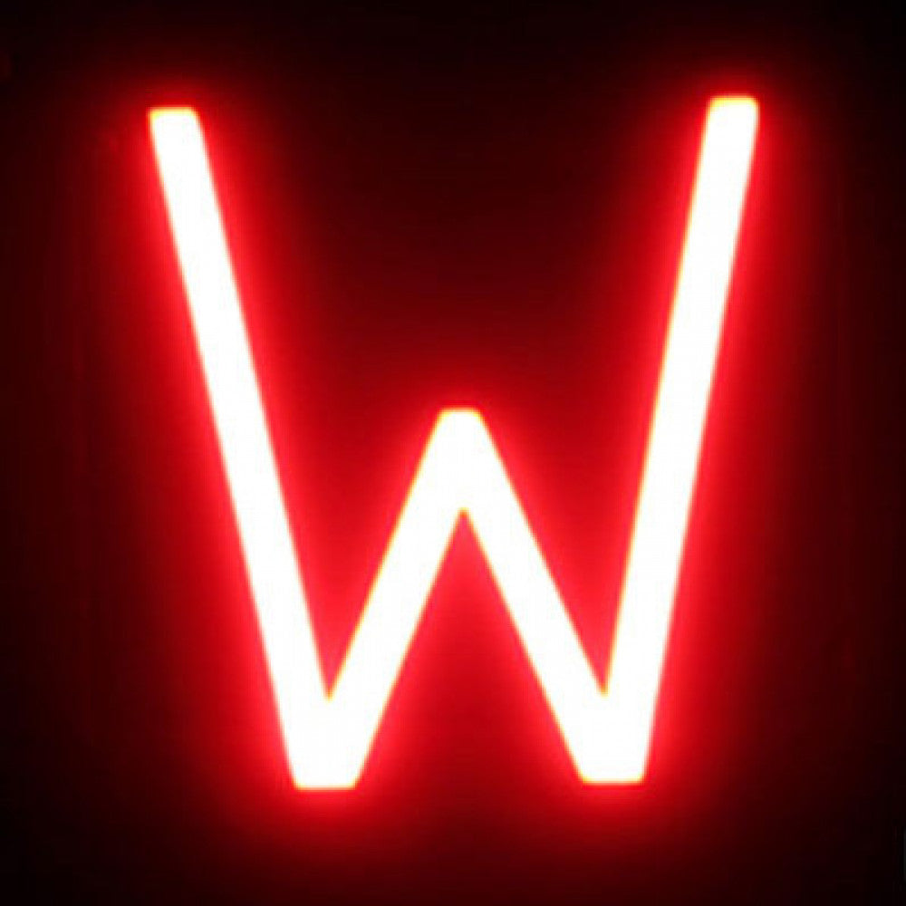Letra LED Neon W Ancho 146mm Alto 161mm Fondo 38mm — Vetonek (2)