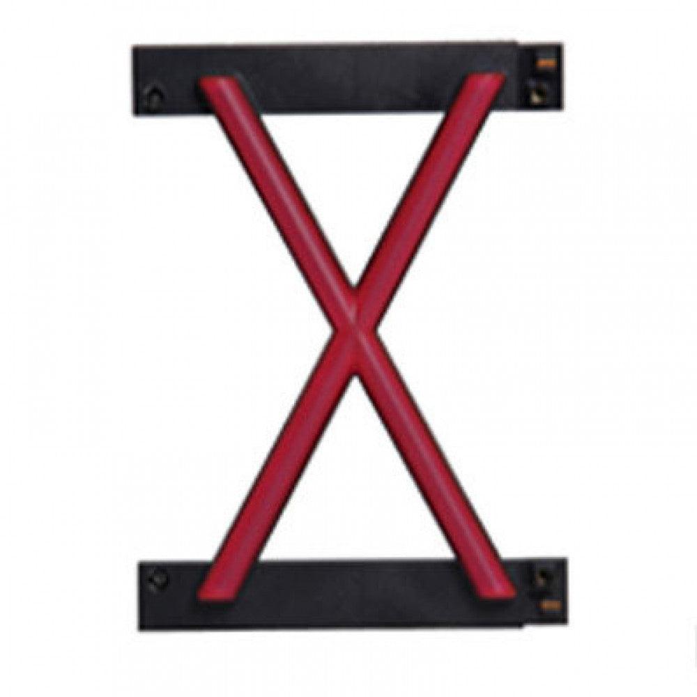 Letra LED Neon X Ancho 105mm Alto 161mm Fondo 38mm — Vetonek (3)