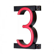Número LED Neon Ancho Alto 161mm Fondo 38mm — Vetonek