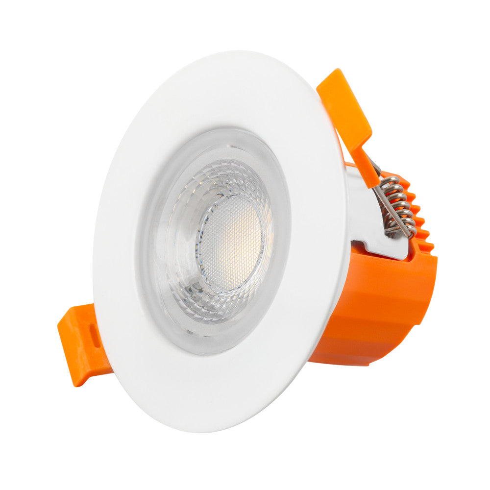 Foco Downlight LED Empotrable 6W 600Lm CCT 3000-6500ºK Regulable IP65 60º Ignífugo — Vetonek