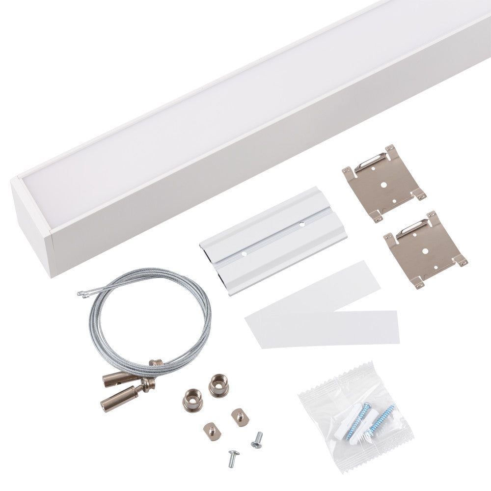 Luminaria Lineal Enlazable LED CCT (Tonalidad Luz Regulable) Driver Lifud Superficie/ Suspendida — Vetonek (12)