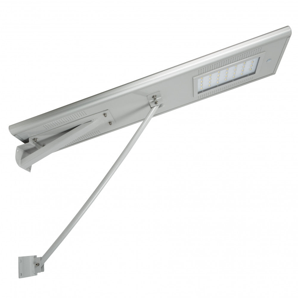 Farola LED Solar (Panel 18V-65W) 25W 2600Lm 40-50 H - Blanco Natural — Vetonek