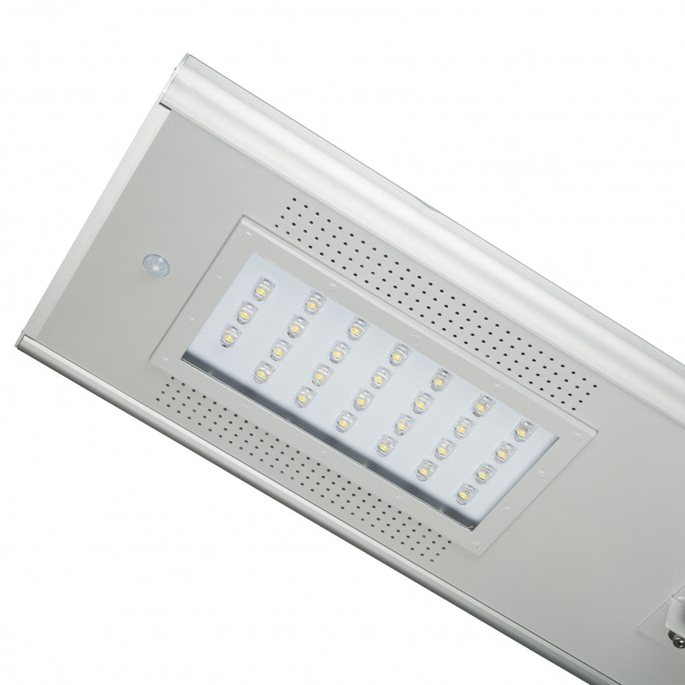 Farola LED Solar (Panel 18V-65W) 25W 2600Lm 40-50 H - Blanco Natural — Vetonek (3)