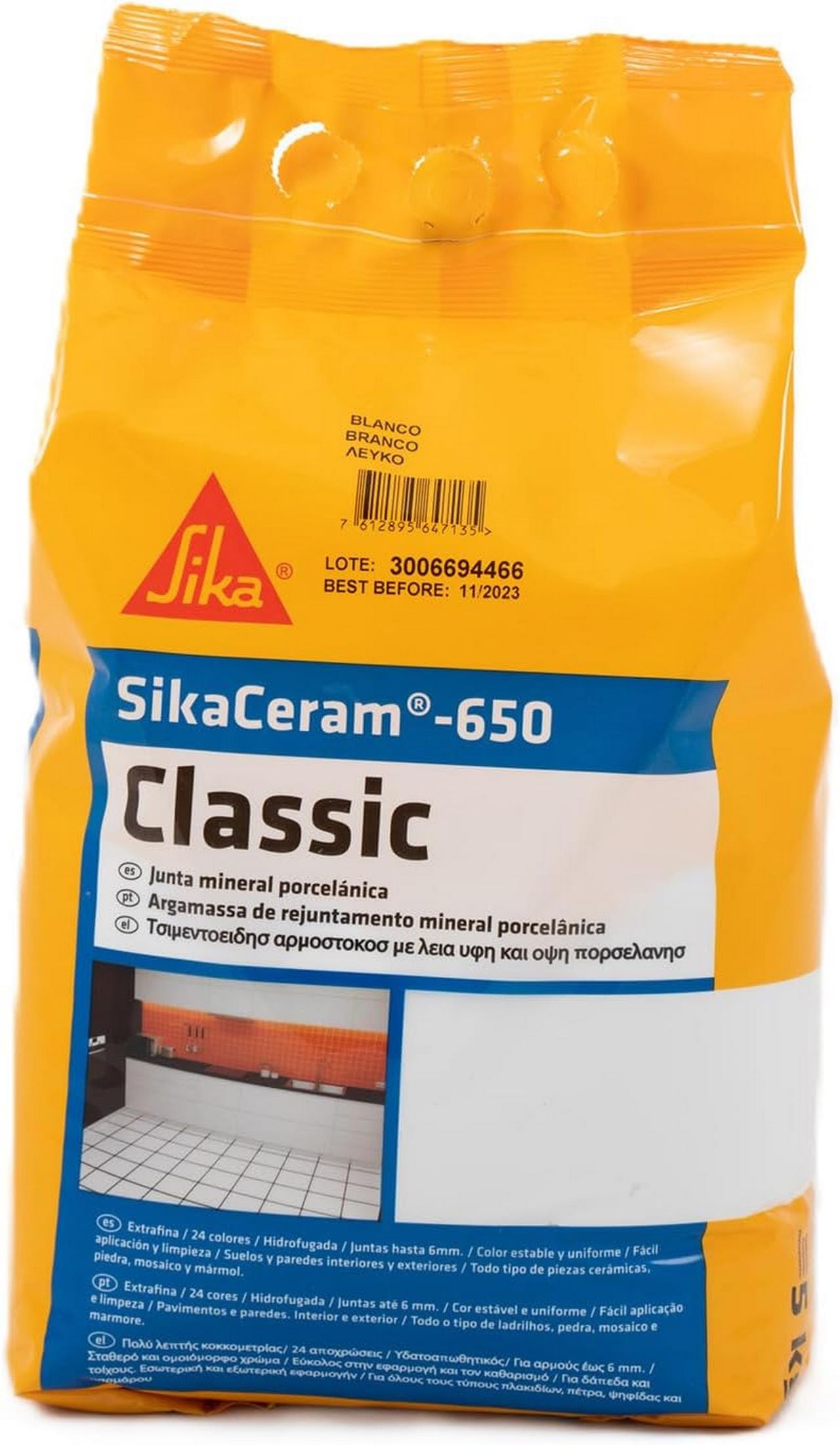 SikaCeram®-650 Classic - Grout for filling joints