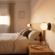 Aplique de pared bola cristal "Alba" — Vetonek