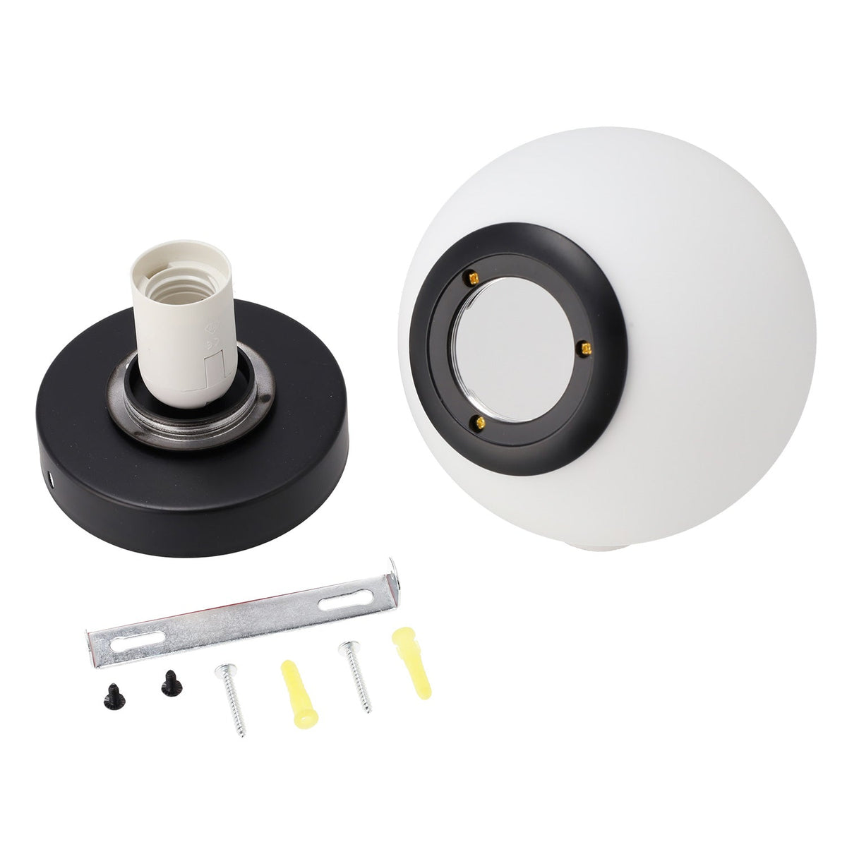 Aplique de pared bola cristal "Alba" — Vetonek (4)