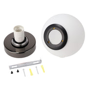 Aplique de pared bola cristal "Alba" IP44 — Vetonek (4)