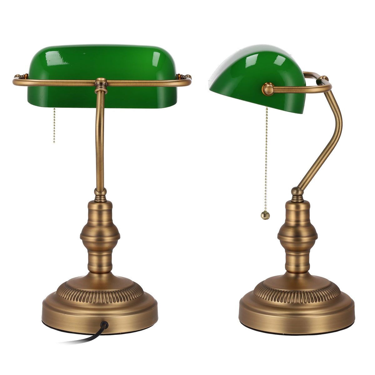 Lámpara de mesa vintage "Banker" — Vetonek (4)