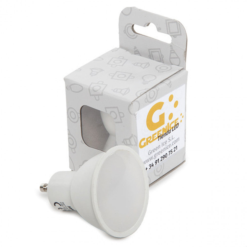 Bombilla LED GU10 7W 520Lm 6000ºK Estuche Personalizado — Vetonek