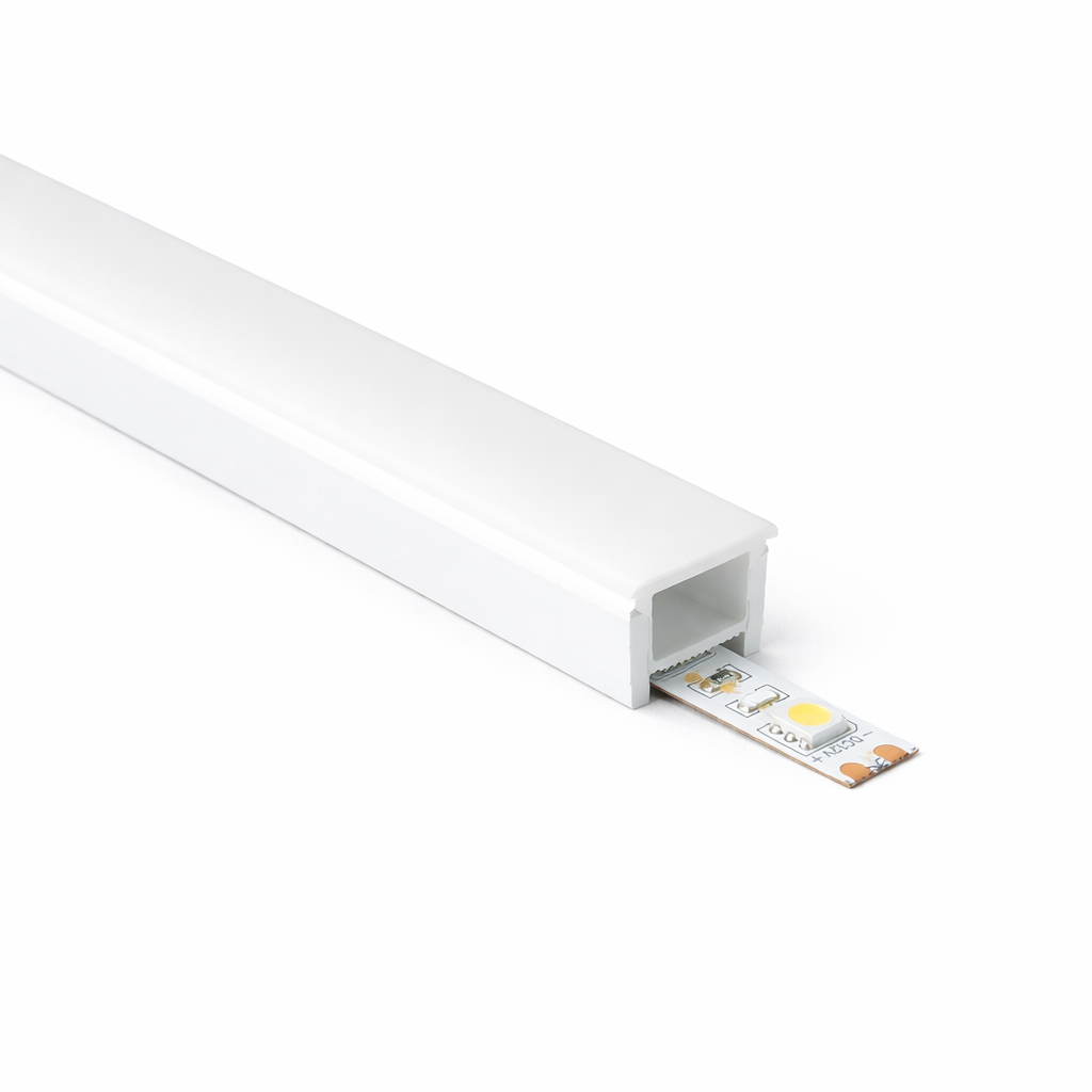 Perfíl de Silicona IP65 para Tiras LED para Tiras de Rollo 100 Metros — Vetonek